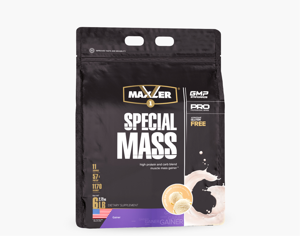 Special_mass6lb_vanilla_ice_cream_site1 A photo of Special Mass Gainer vanilla 6 lb bag.