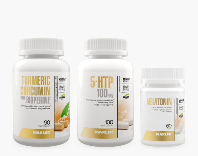 A photo of relaxed and collected bundle products.